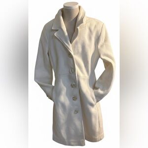 VTG Old Navy ivory Cream Women's peacoat